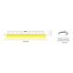 Downlight panel LED Redondo 85mm Niquel 5W CCT